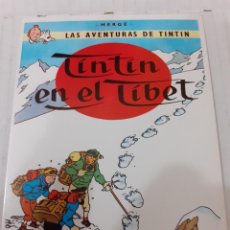 Cómics: HERGE - POSTAL DE TINTIN - TINTIN EN EL TIBET - REVERSO TIPO POSTAL ORIGINAL DE ED. JUVENTUD 1983