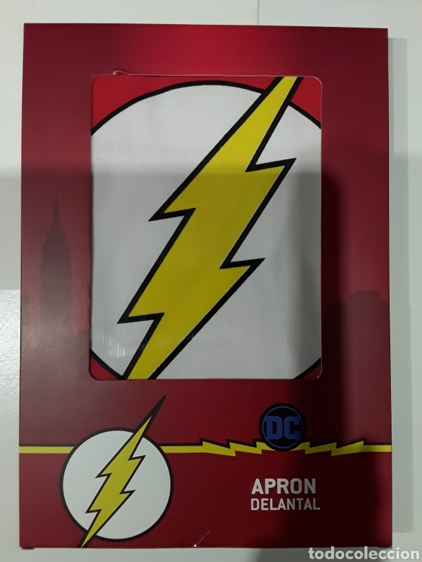 C&oacute;mics: DELANTAL FLASH DC COMICS - Foto 1