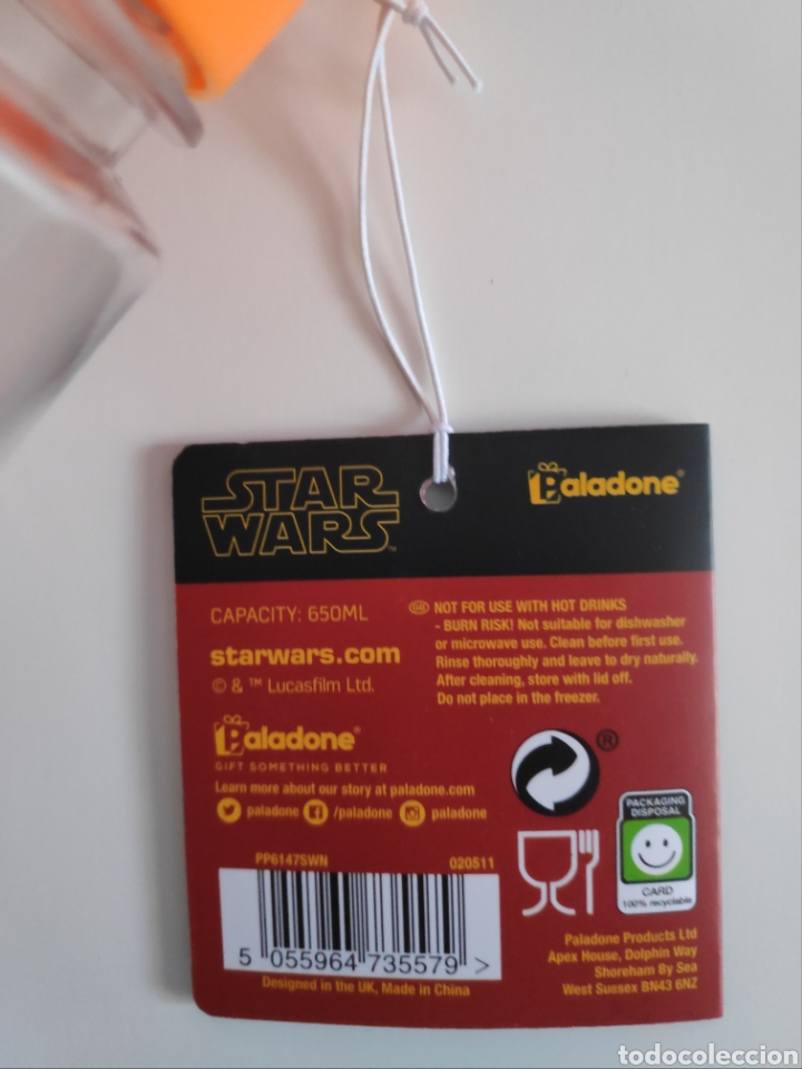 C&oacute;mics: Botella oficial Star wars Disney - Foto 5