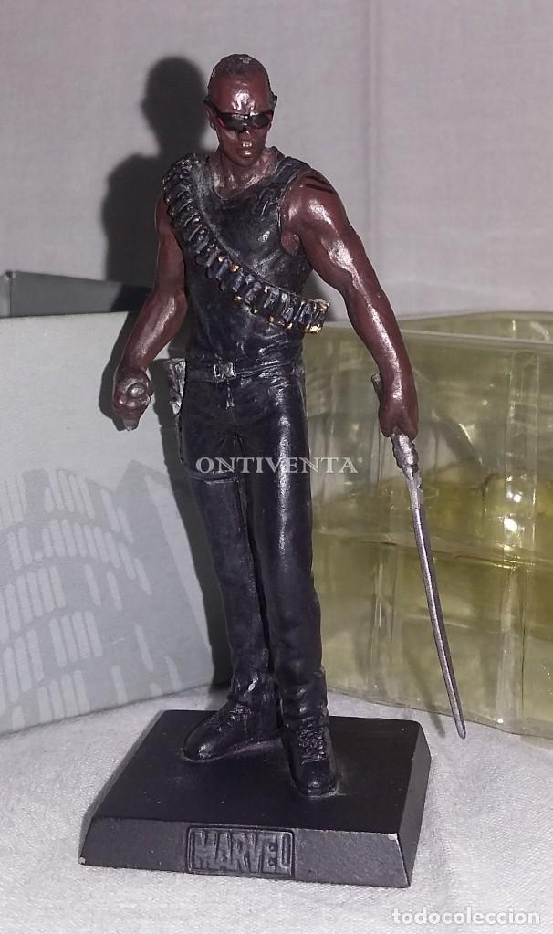 C&oacute;mics: Figura de Plomo Marvel N&ordm; 6 Blade. Con Caja. - Foto 2