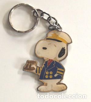 Comics: LLAVERO SNOOPY CAPIT&Aacute;N - METAL - PERSONAJE DE C&Oacute;MIC EN CARLITOS - HUMOR GR&Aacute;FICO SCHULZ PEANUTS SNOPY