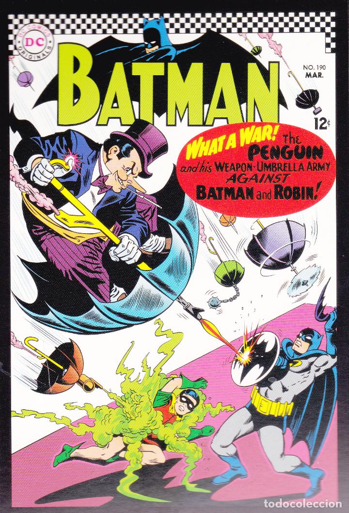 C&oacute;mics: POSTAL PORTADA DC COMICS CLASICOS- N&ordm; 190 BATMAN - Foto 1