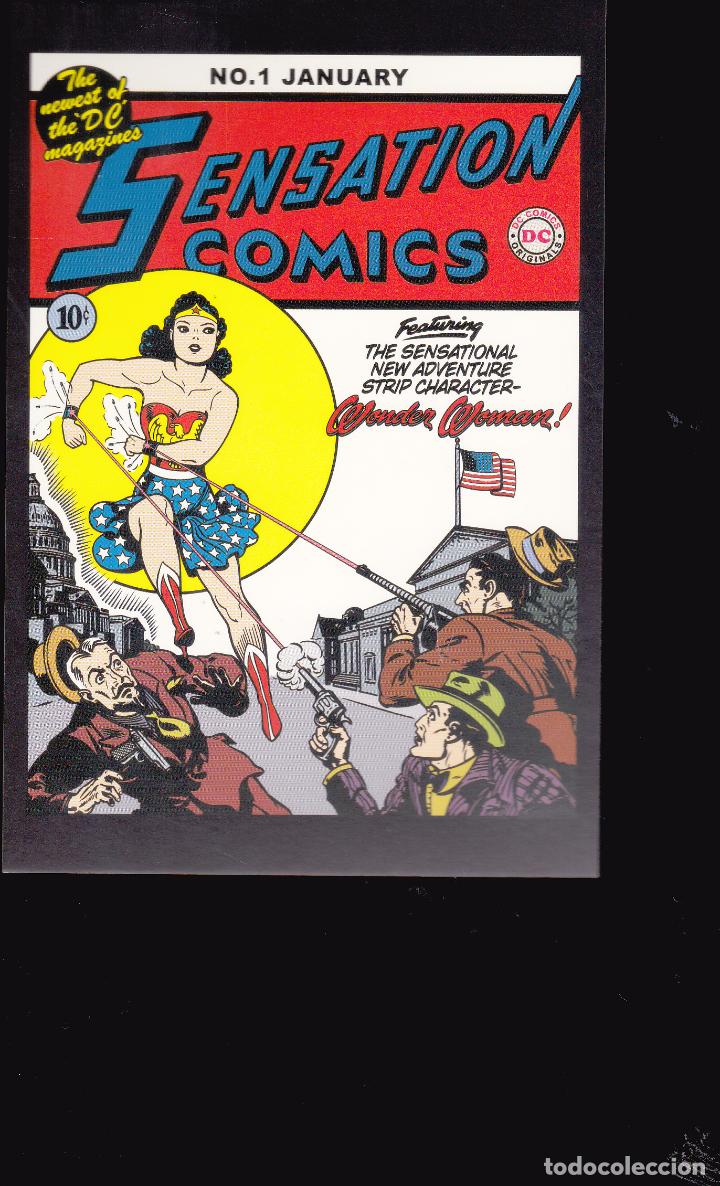 C&oacute;mics: POSTAL PORTADA DC COMICS CLASICOS-SENSACION COMICS - Foto 1
