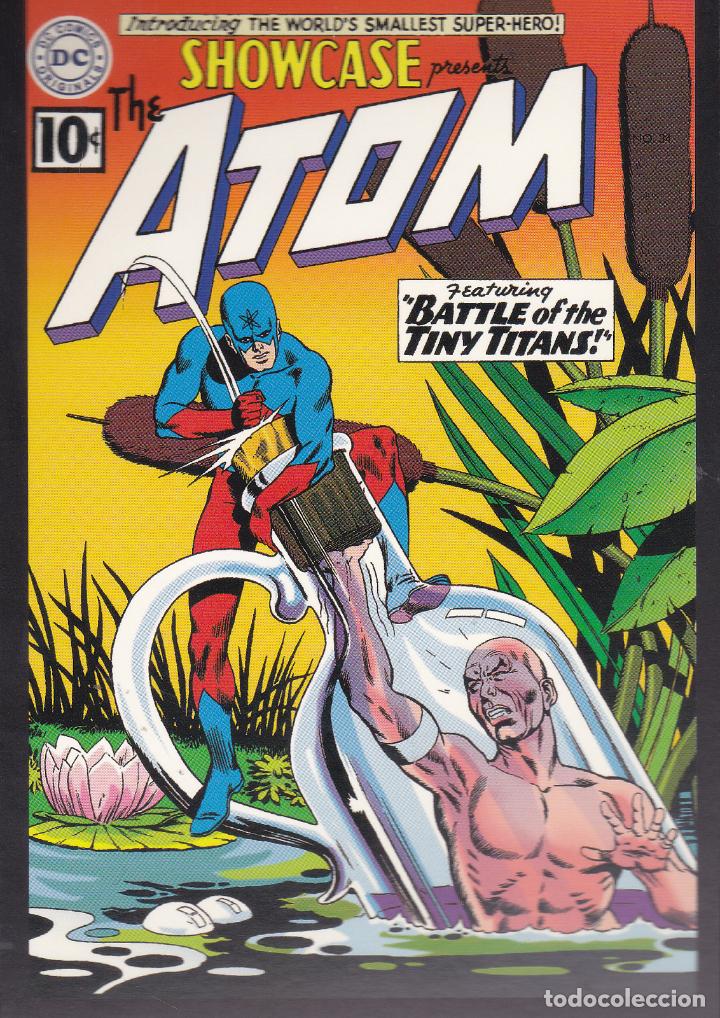 C&oacute;mics: POSTAL PORTADA DC COMICS CLASICOS- N&ordm; 34- SHOWCASE ATOM - Foto 1