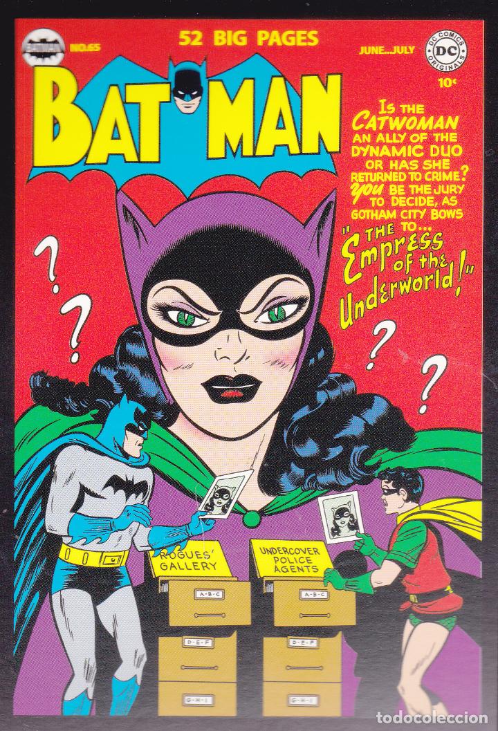 C&oacute;mics: POSTAL PORTADA DC COMICS CLASICOS- N&ordm; 65 BATMAN - Foto 1