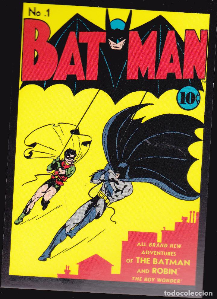 C&oacute;mics: POSTAL PORTADA DC COMICS CLASICOS- N&ordm; 1 BATMAN Y ROBIN - Foto 1