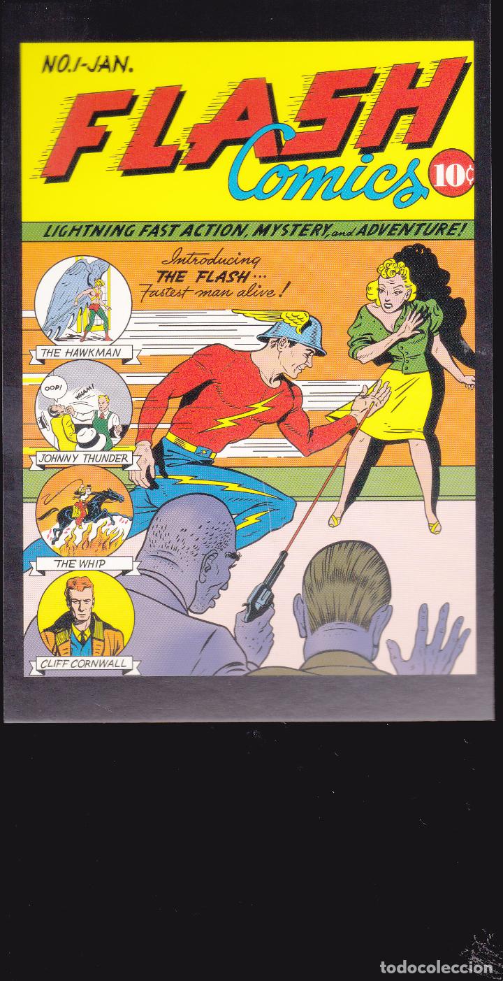 C&oacute;mics: POSTAL PORTADA DC COMICS CLASICOS.FLASH - Foto 1