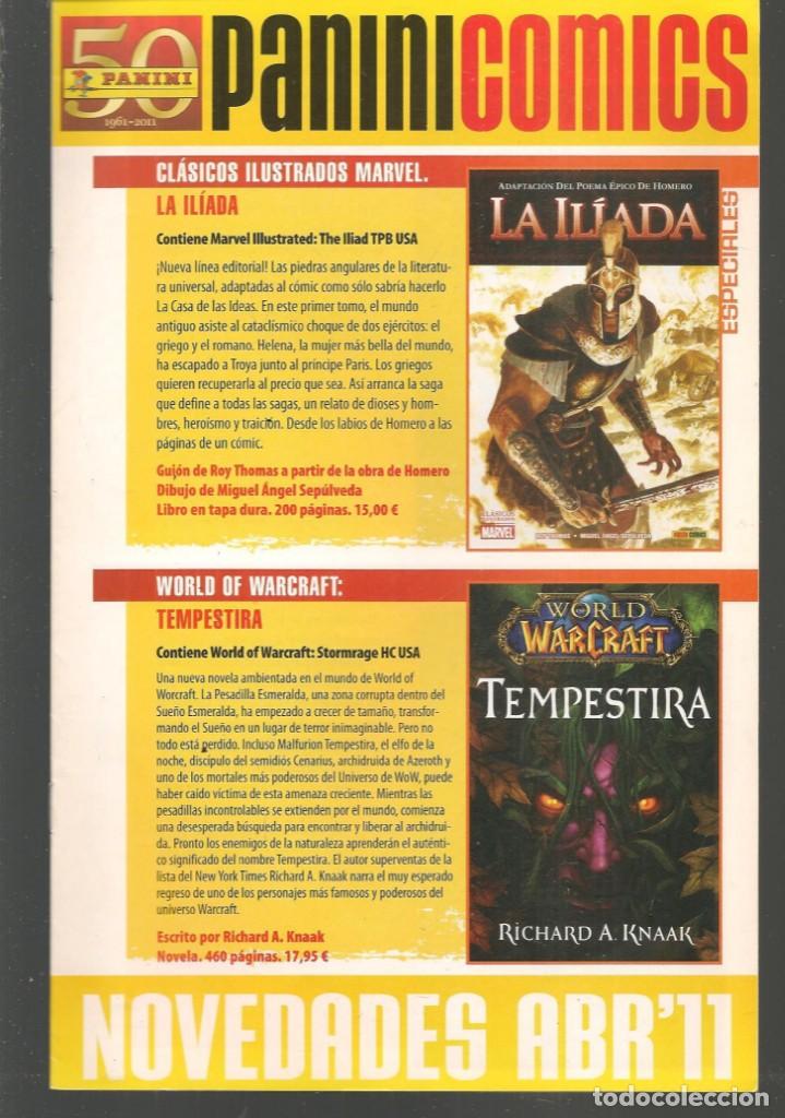 C&oacute;mics: CAT&Aacute;LOGO: PANINI COMICS. NOVEDADES: ABRIL 2011. (C/A9) - Foto 1