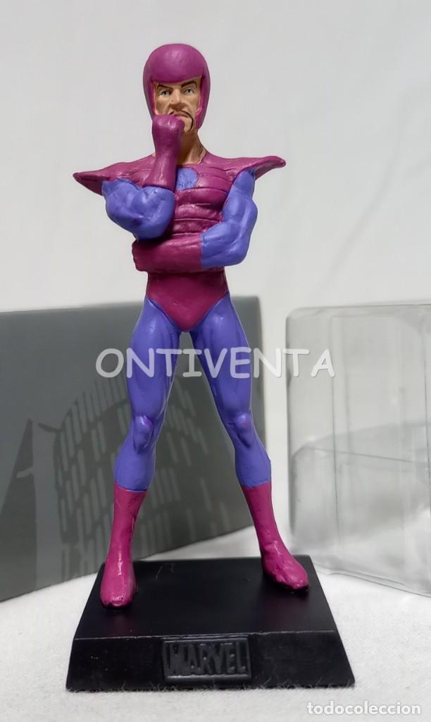 C&oacute;mics: Figura de plomo Marvel 170 Wizard. Con caja. - Foto 3