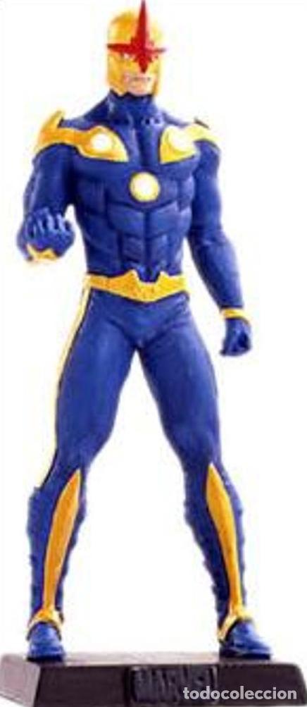 C&oacute;mics: Figura de plomo Marvel 54 Nova. Sin caja. - Foto 1