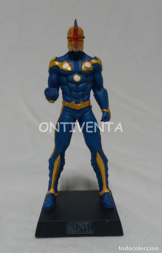 C&oacute;mics: Figura de plomo Marvel 54 Nova. Sin caja. - Foto 3