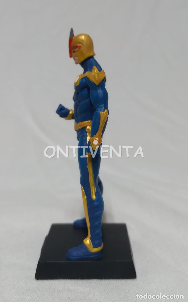 C&oacute;mics: Figura de plomo Marvel 54 Nova. Sin caja. - Foto 4