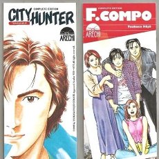 Fumetti: CITY HUNTER | F. COMPO (TSUKASA HOJO), MARCAPÁGINAS PROMOCIONAL DE ARECHI MANGA - 2021. Lote 330201623