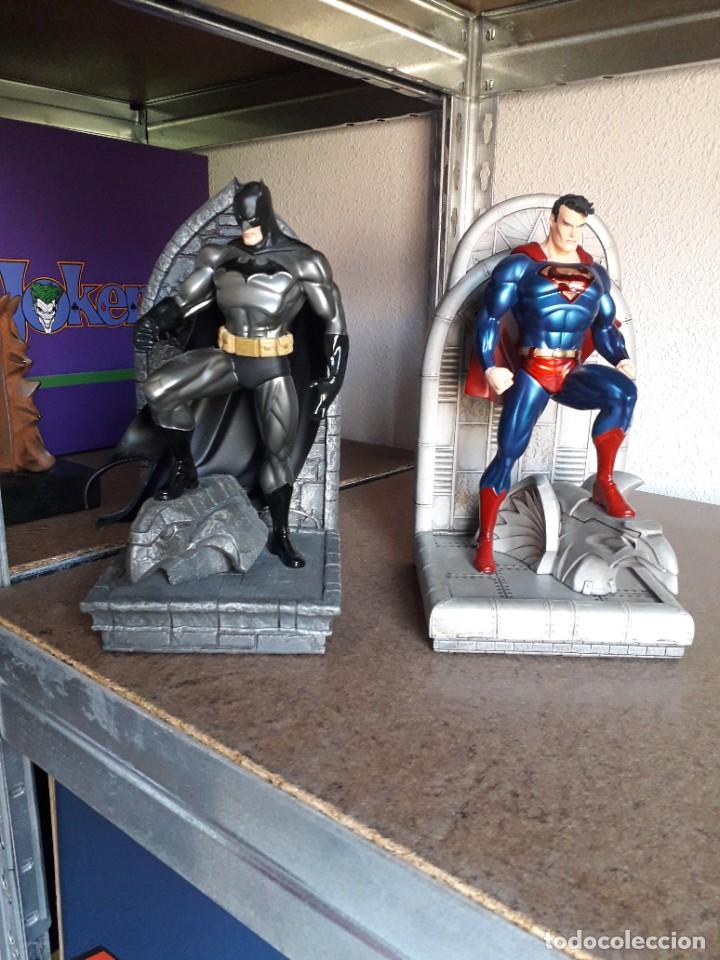 bookends sujetalibros batman and superman - Compra venta en todocoleccion