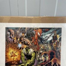 Cómics: MIGHTY MARVEL ORIGINS LITHOGRAPH BY JOE QUESADA - UNSIGNED VERSION DYNAMIC FORCES 2.001