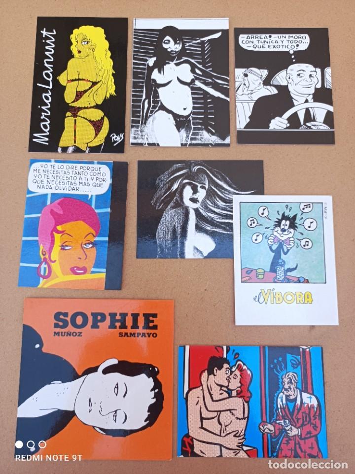 C&oacute;mics: LOTE TARJETAS PUBLICITARIAS EL V&Iacute;BORA - Foto 1
