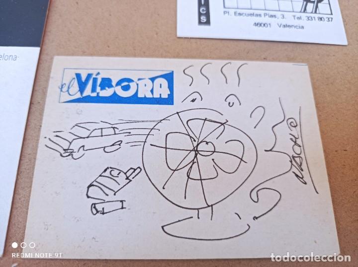 C&oacute;mics: LOTE TARJETAS PUBLICITARIAS EL V&Iacute;BORA - Foto 5