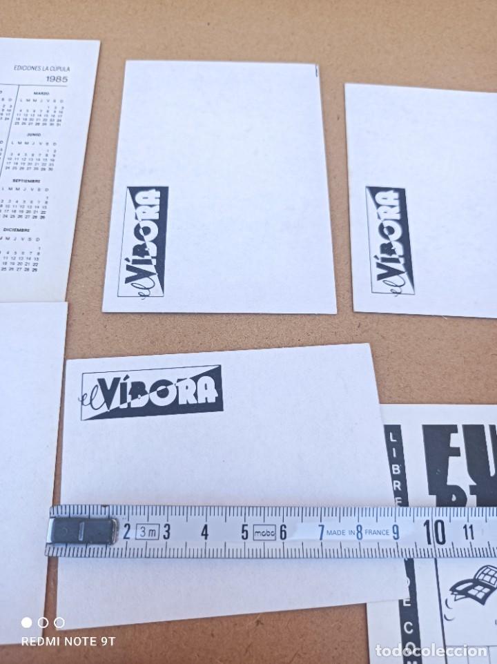 C&oacute;mics: LOTE TARJETAS PUBLICITARIAS EL V&Iacute;BORA - Foto 8