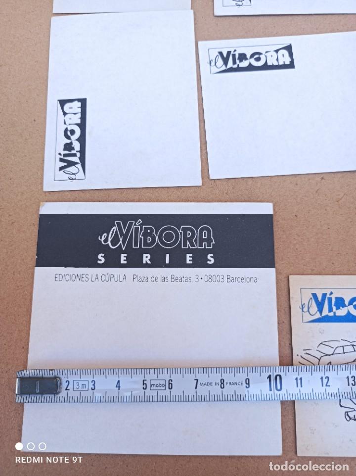 C&oacute;mics: LOTE TARJETAS PUBLICITARIAS EL V&Iacute;BORA - Foto 9