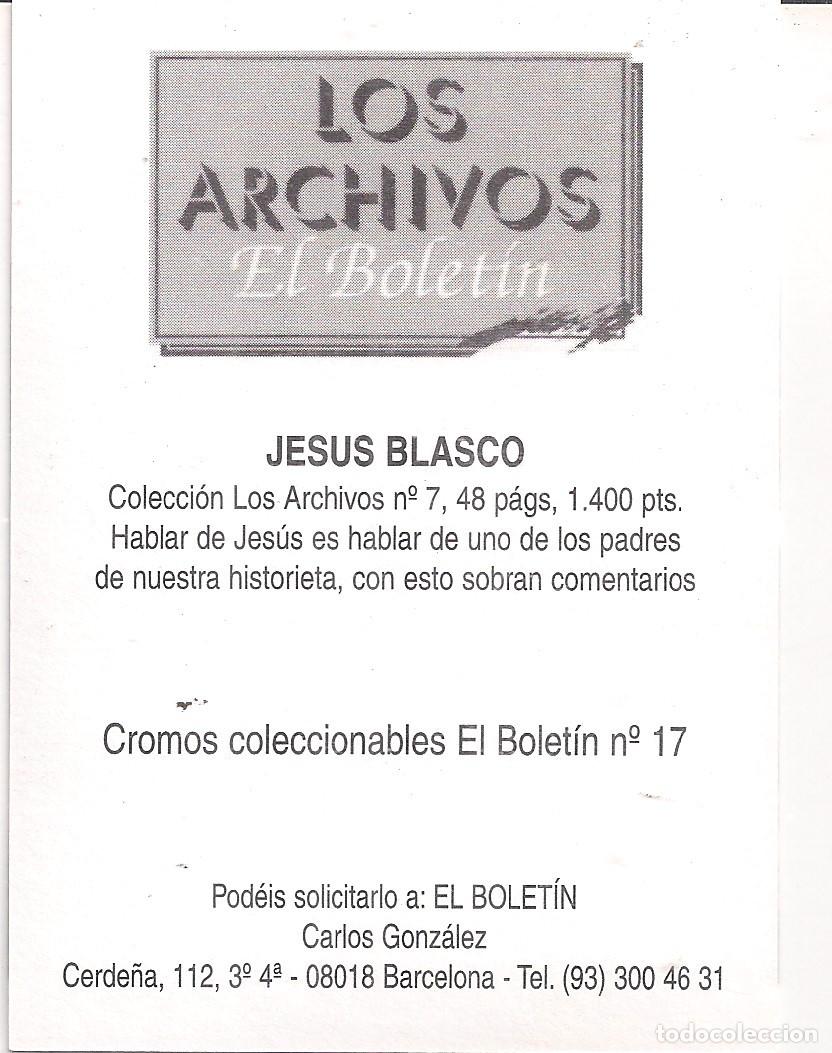 C&oacute;mics: LOS CROMOS DEL BOLET&Iacute;N N&ordm; 17 - Foto 2