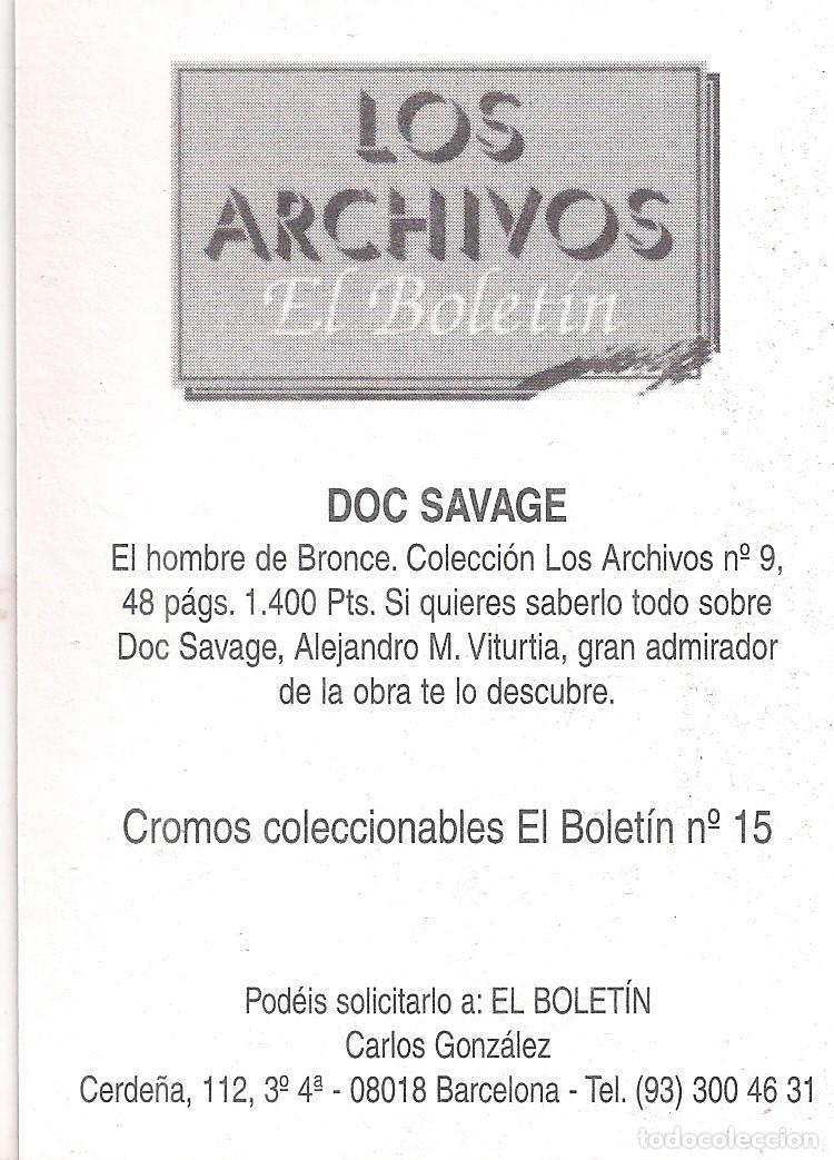 C&oacute;mics: LOS CROMOS DEL BOLET&Iacute;N N&ordm; 15 - Foto 2