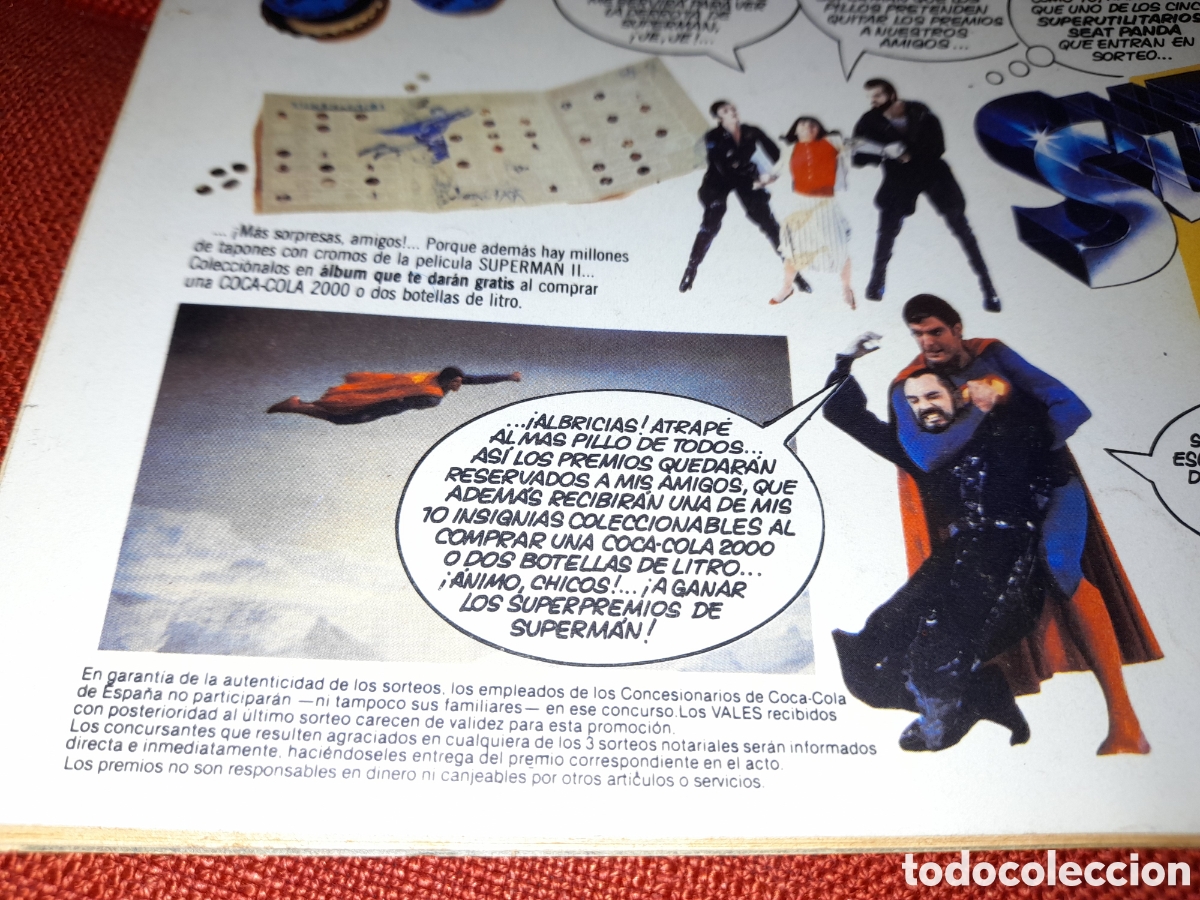 C&oacute;mics: Publicidad de Coca-Cola y Superman 2 la pelicula. - Foto 10