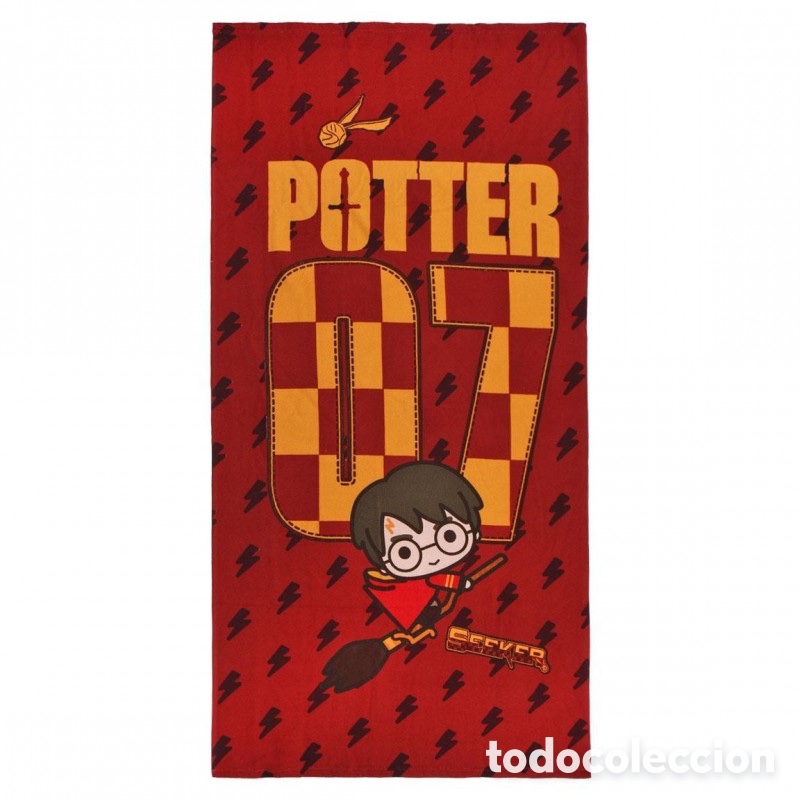 C&oacute;mics: Toalla Microfibra Harry Potter (70 x 140 cm) Microfibra - Foto 1