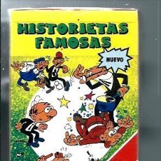 Cómics: BARAJA DE NAIPES INFANTILES HISTORIETAS FAMOSAS - HERACLIO FOURNIER EDICOINES B 1989 - SIN ABRIR. Lote 383743154