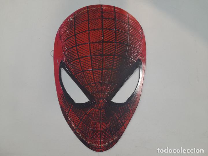 C&oacute;mics: Careta de cart&oacute;n de Spiderman-NUEVA - Foto 1