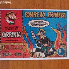 Fumetti: FICHA - PORTADA DEL Nº 1 DE CARPANTA - BEITIA & ILLERA (147)