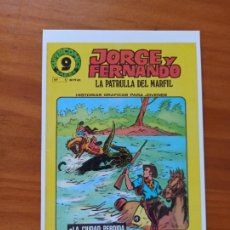 Cómics: FICHA - PORTADA DEL Nº 1 DE JORGE Y FERNANDO - BEITIA & ILLERA (148). Lote 401227179