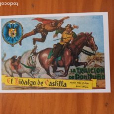 Cómics: FICHA - PORTADA DEL Nº 1 DE EL HIDALGO DE CASTILLA - BEITIA & ILLERA (149). Lote 401454429