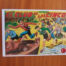 Cómics: FICHA - PORTADA DEL Nº 1 DE EL CLUB DE LOS CINCO - BEITIA & ILLERA (149). Lote 401482894
