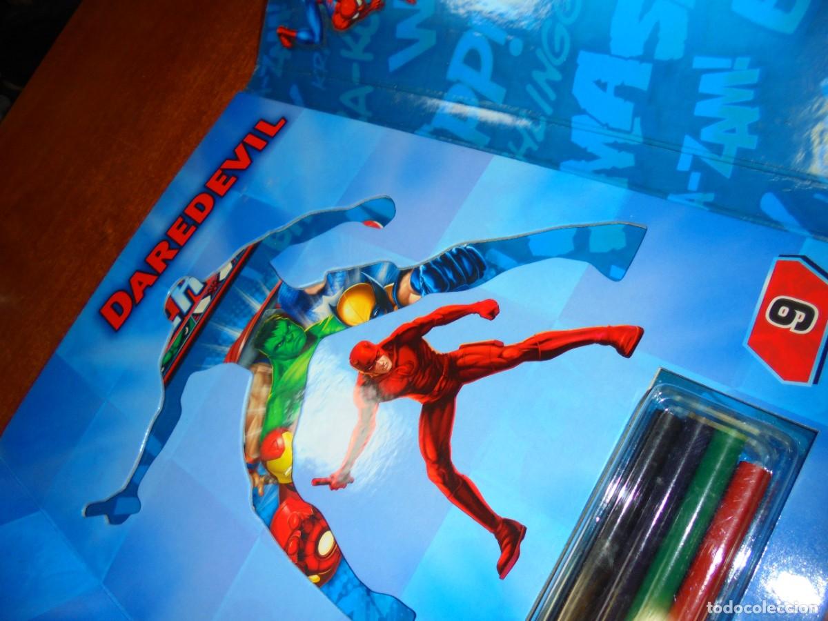 C&oacute;mics: LIBRO DE PLANTILLAS MARVEL (OJO, SIN PEGATINAS) - Foto 14