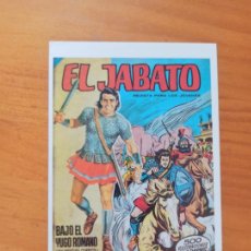 Cómics: FICHA - PORTADA DEL Nº 1 DE EL JABATO (ALBUM GIGANTE) - BEITIA & ILLERA (149). Lote 402179479