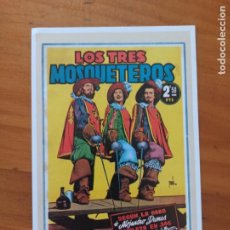Cómics: FICHA - PORTADA DEL Nº 1 DE LOS TRES MOSQUETEROS - BEITIA & ILLERA (149). Lote 402194914