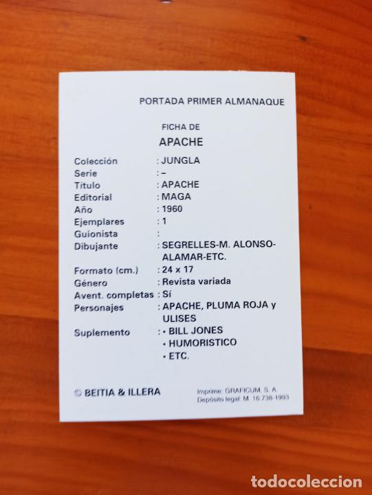 C&oacute;mics: FICHA - PORTADA PRIMER ALMANAQUE DE APACHE - BEITIA & ILLERA (149) - Foto 2