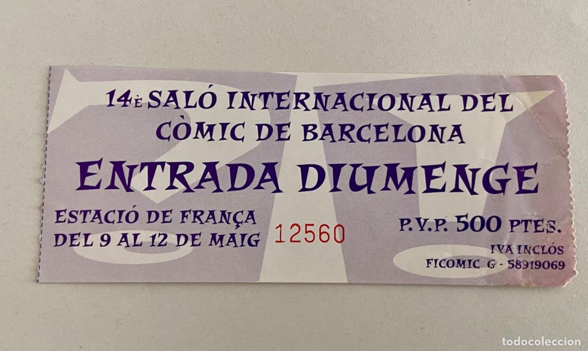C&oacute;mics: ENTRADA 14 EDICI&Oacute;N SALON DEL COMIC BARCELONA - Foto 1