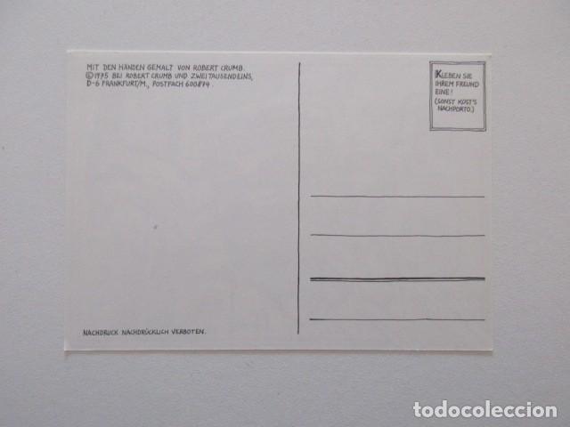 C&oacute;mics: ROBERT CRUMB 1969 - POSTAL ALEMANA - Foto 2