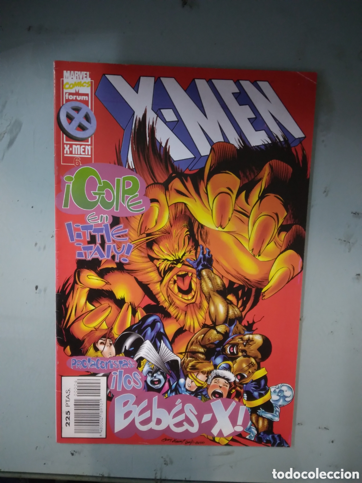 C&oacute;mics: Marvel Comics Forum, X Men, Vol II, 6, Grapa 1I - Foto 1