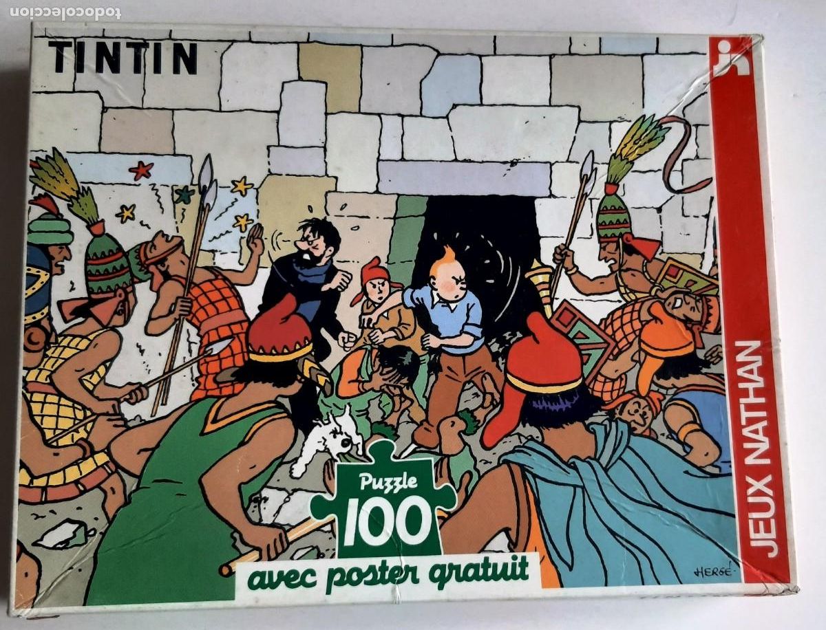 C&oacute;mics: TINTIN - Puzzle 100 piezaa - EL TEMPLO DEL SOL - Foto 1