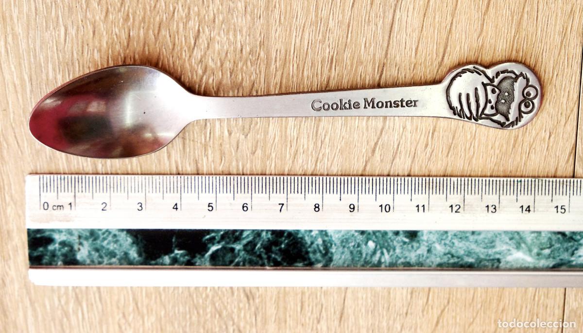 C&oacute;mics: Cuchara &rdquo;Cookie monster&rdquo; monstruo de las galletas - Foto 1