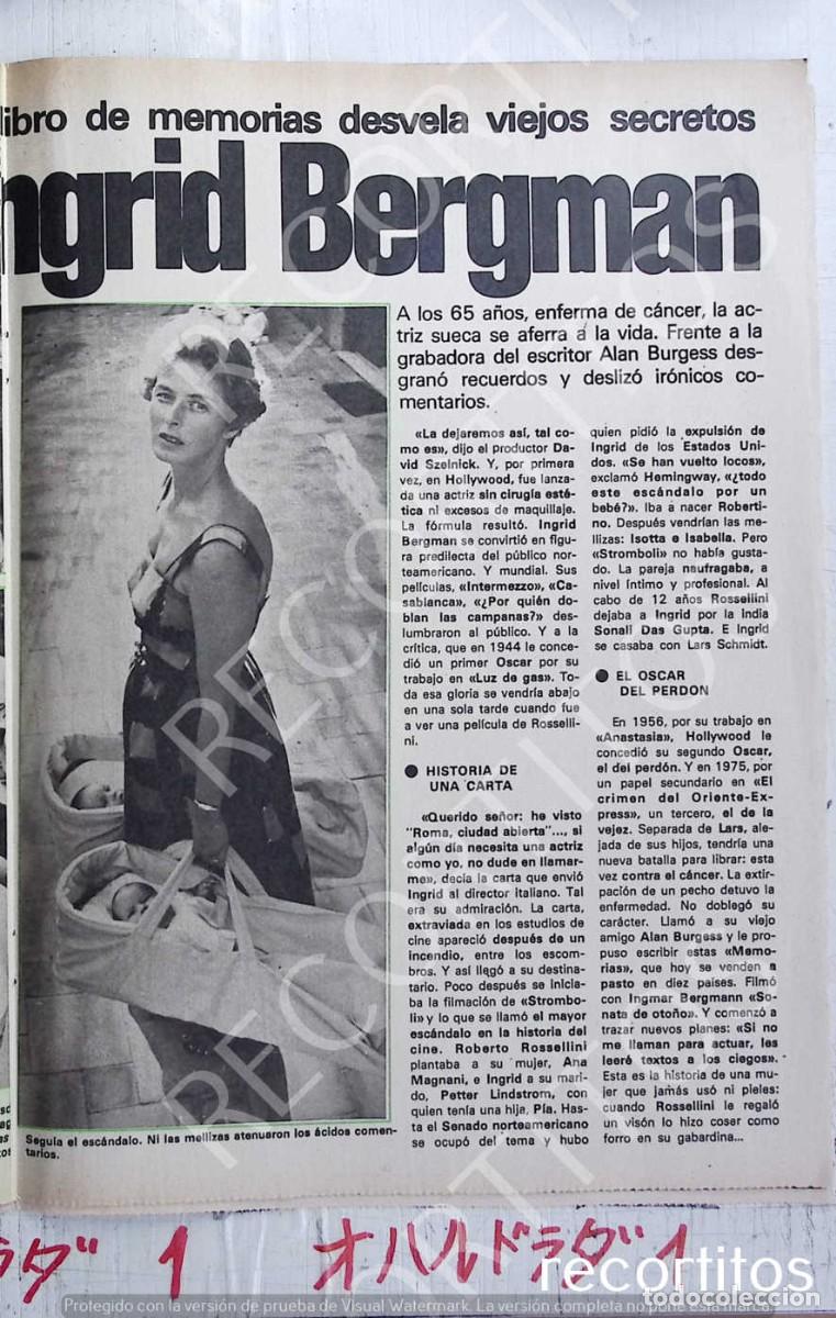 C&oacute;mics: ingrid bergman - Foto 1