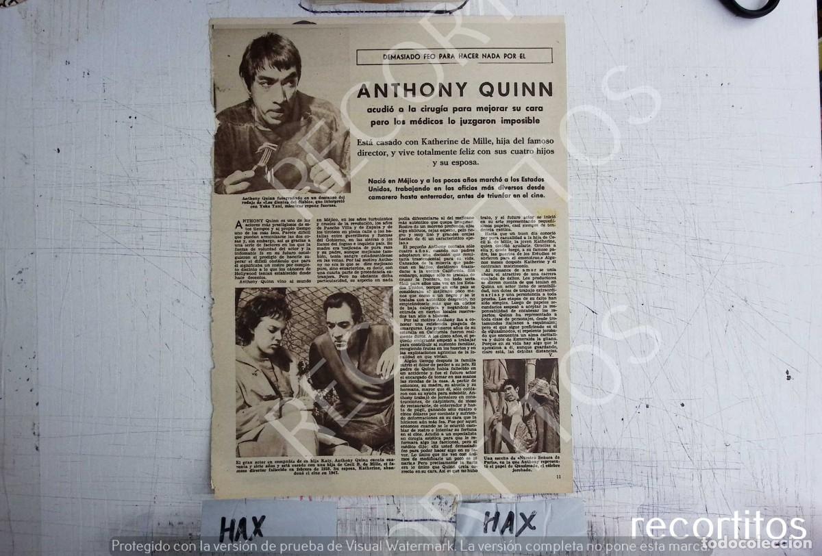 C&oacute;mics: ANTHONY QUINN - Foto 1