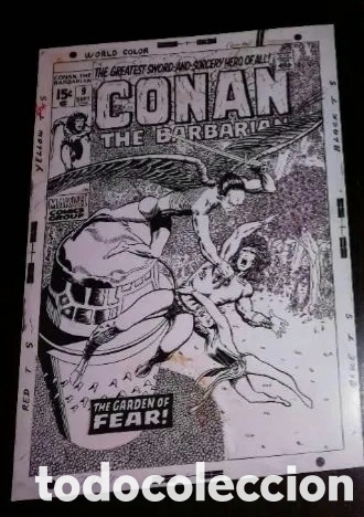 C&oacute;mics: L&Aacute;MINA FACSIMIL DE BARRY WINDSOR-SMITH. CONAN - Foto 1