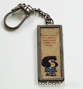 Comics: LLAVERO DE MAFALDA - PERSONAJE DE HUMOR GR&Aacute;FICO DE TIRAS DE QUINO - NI&Ntilde;A DE C&Oacute;MIC - ARGENTINA