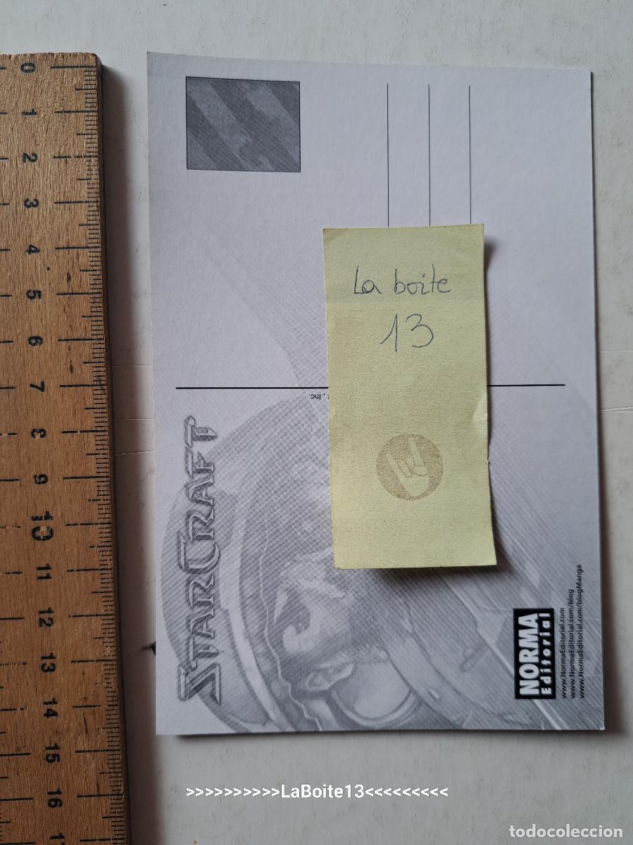 C&oacute;mics: FLYER POSTAL COMIC STARCRAFT PRIMERA LINEA SIN USO - Foto 2