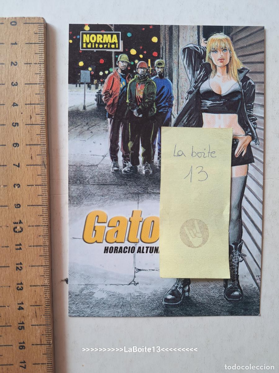 C&oacute;mics: FLYER POSTAL COMIC GATO HORACIO ALTUNA SIN USO NORMA - Foto 1