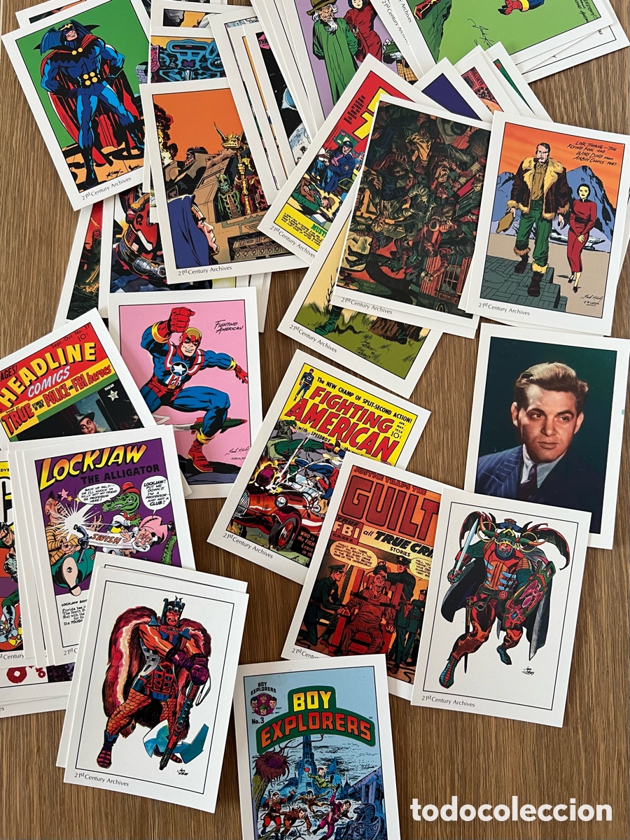 C&oacute;mics: Jack Kirby cards lote - Foto 3