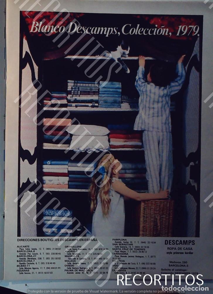 C&oacute;mics: BLANCO DESCAMPS anuncio publicidad MODA - Foto 1